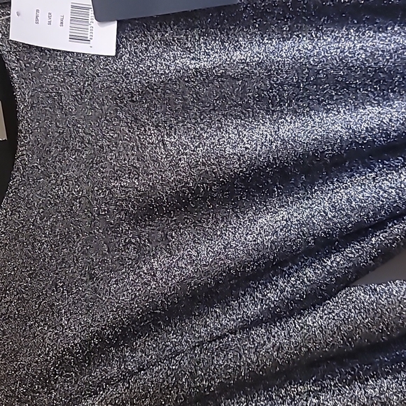 Gibson Look small silver glitter long sleeve dress NWT! - Picture 6 of 6
